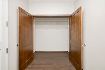 Large walk-in closets